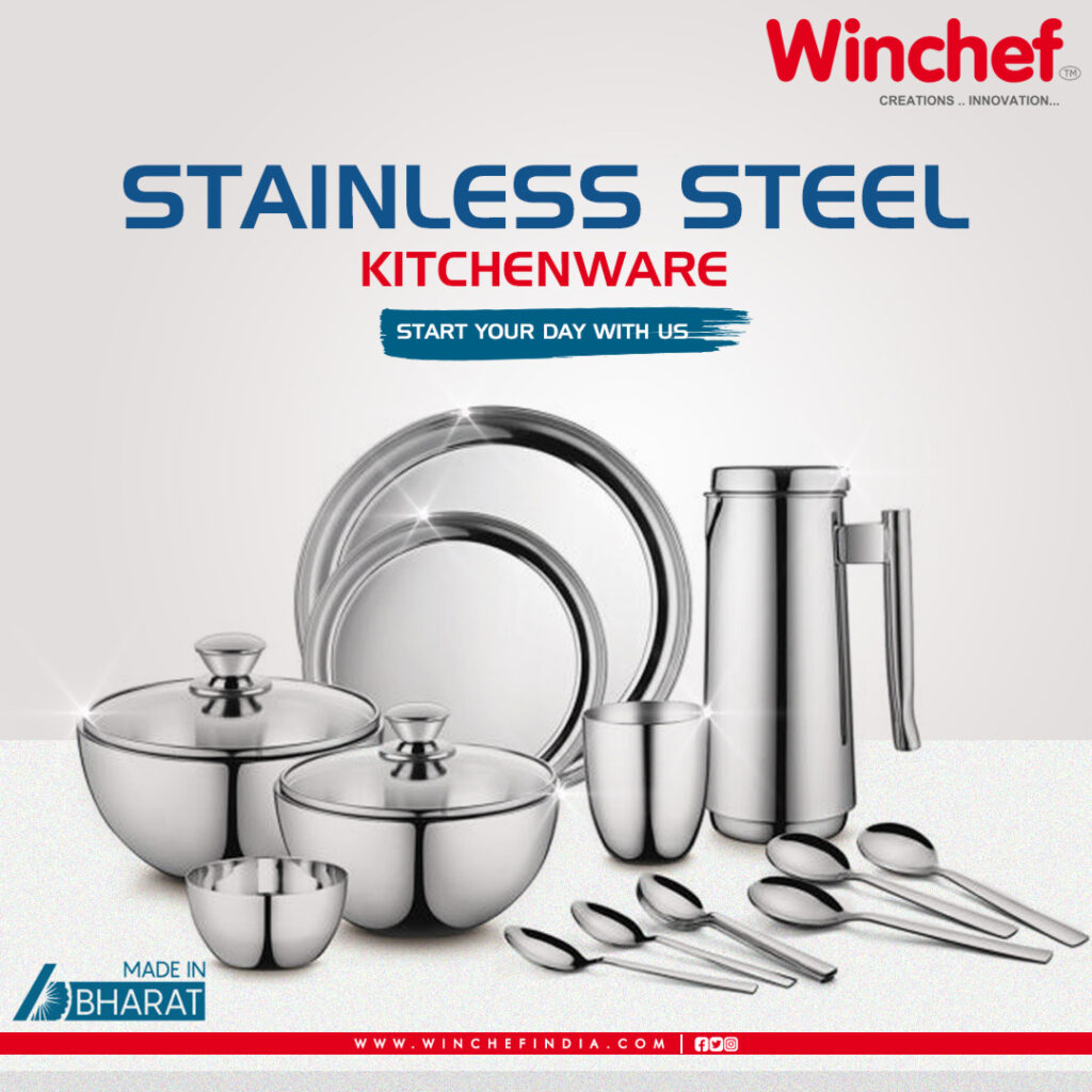 Winchef Kitchenware Why should you buy stainless steel kitchenware ...